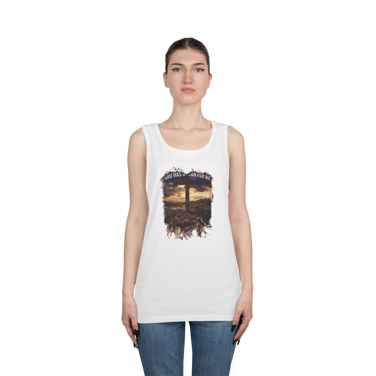 "God Has A Plan For Me" Tank Top