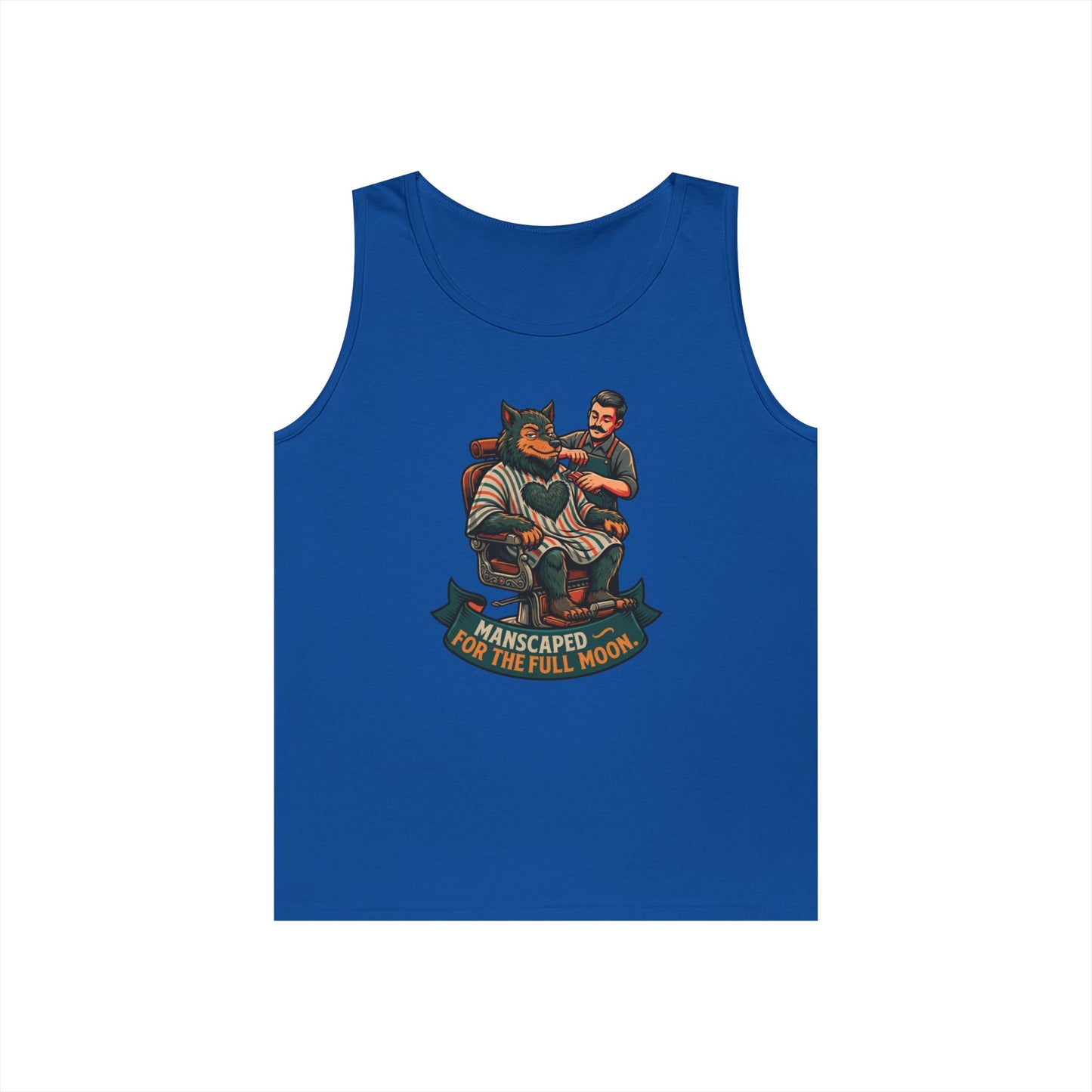 "Manscaped for the Full Moon" Tank Top