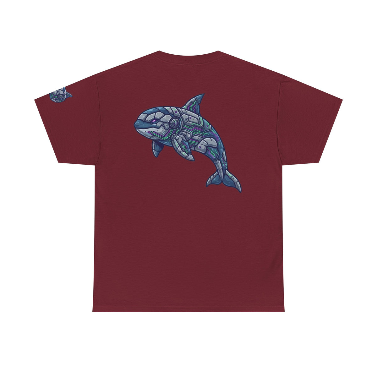 Color: Garnet | Killer Whale Premium Graphic Tee