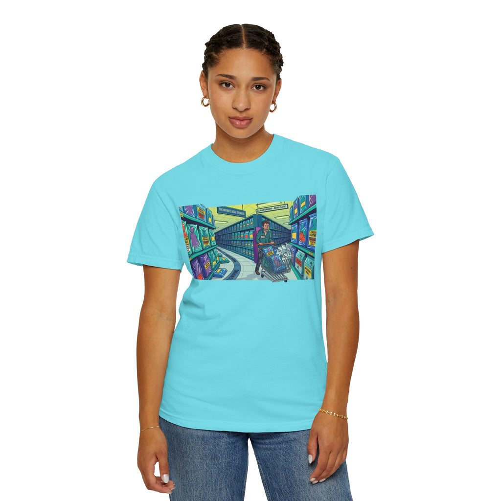 "Infinite Dating" Unisex Garment-Dyed Tee