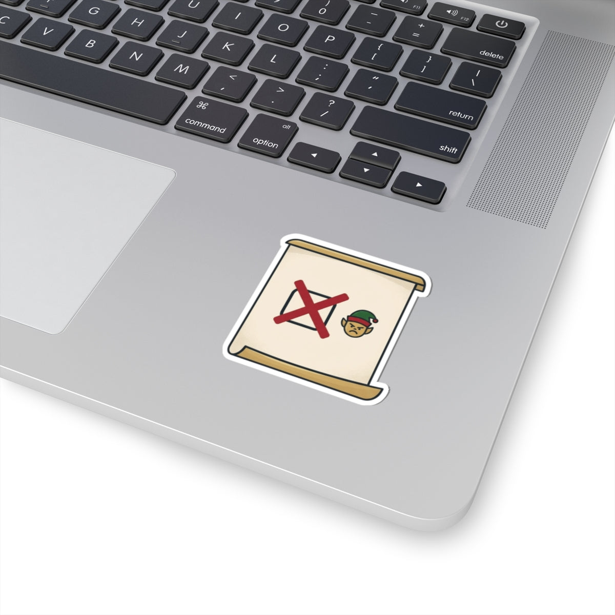 "Checking It Twice" Sticker