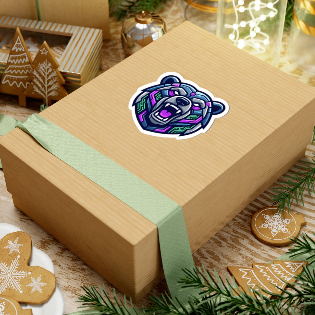"Cyber Bear" Sticker