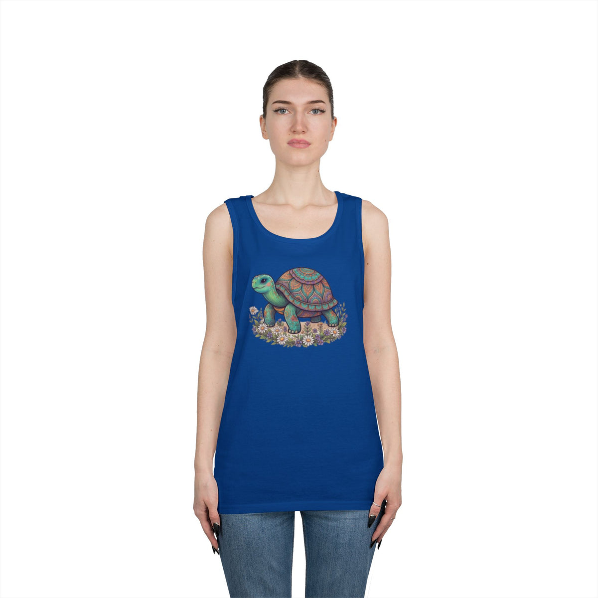 "Hippy Turtle" Tank Top