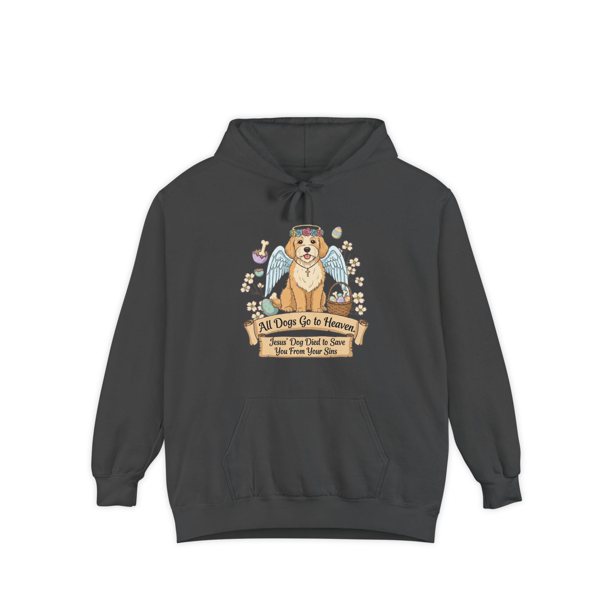 Heaven's Got a Paw Patrol | Garment-Dyed Hoodie — AttitudeShirts