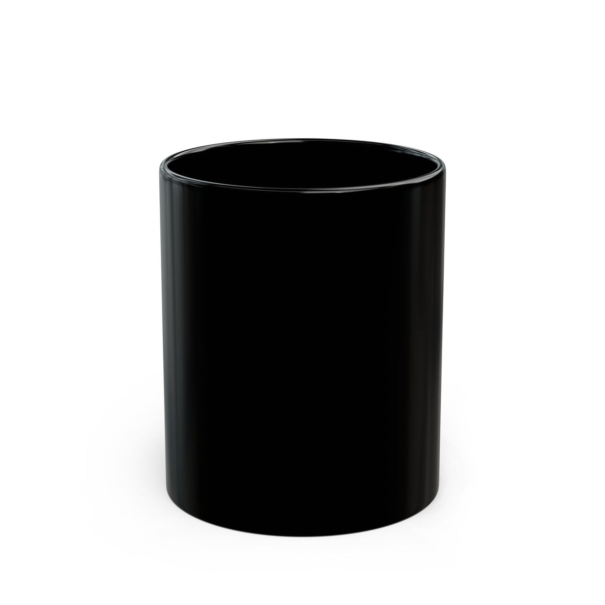 "Types of Shit" Black Ceramic Mug