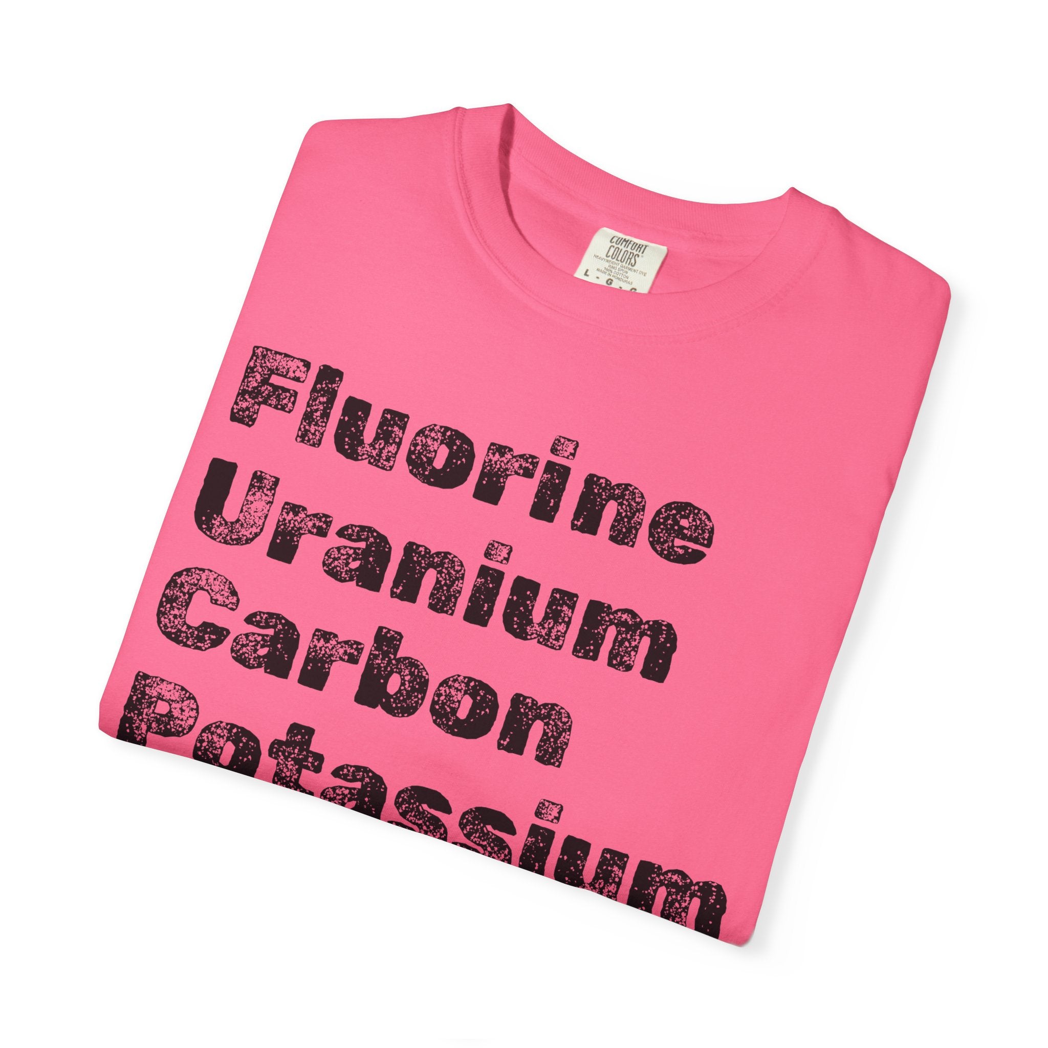 "Periodic Salt" Unisex Garment-Dyed T-shirt