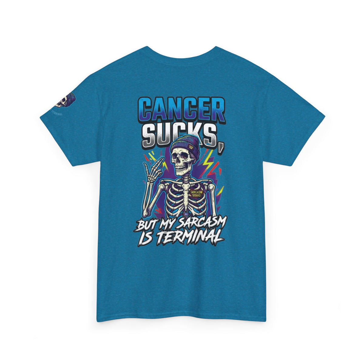 Cancer Sucks But My Sarcasm Is Terminal Premium Graphic Tee
