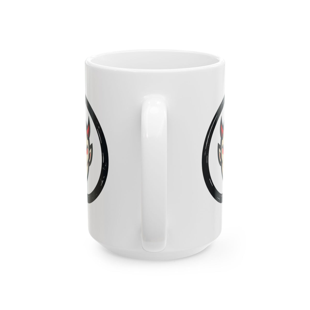 "Tallies to Hell" White Ceramic Mug — Graphic