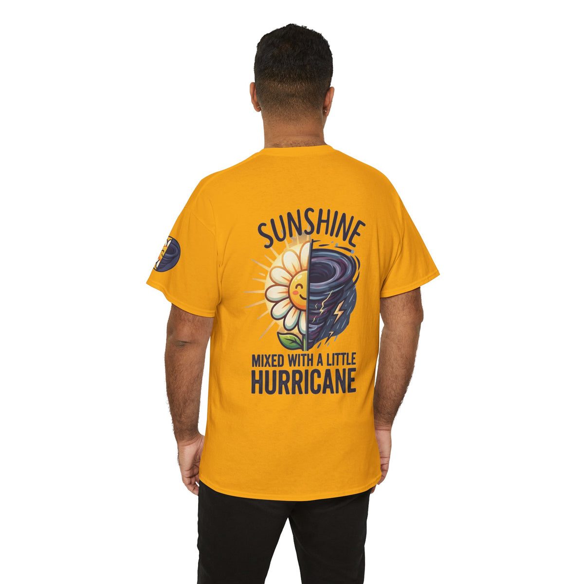Color: Gold | Sunshine Mixed With A Little Hurricane Premium Graphic Tee