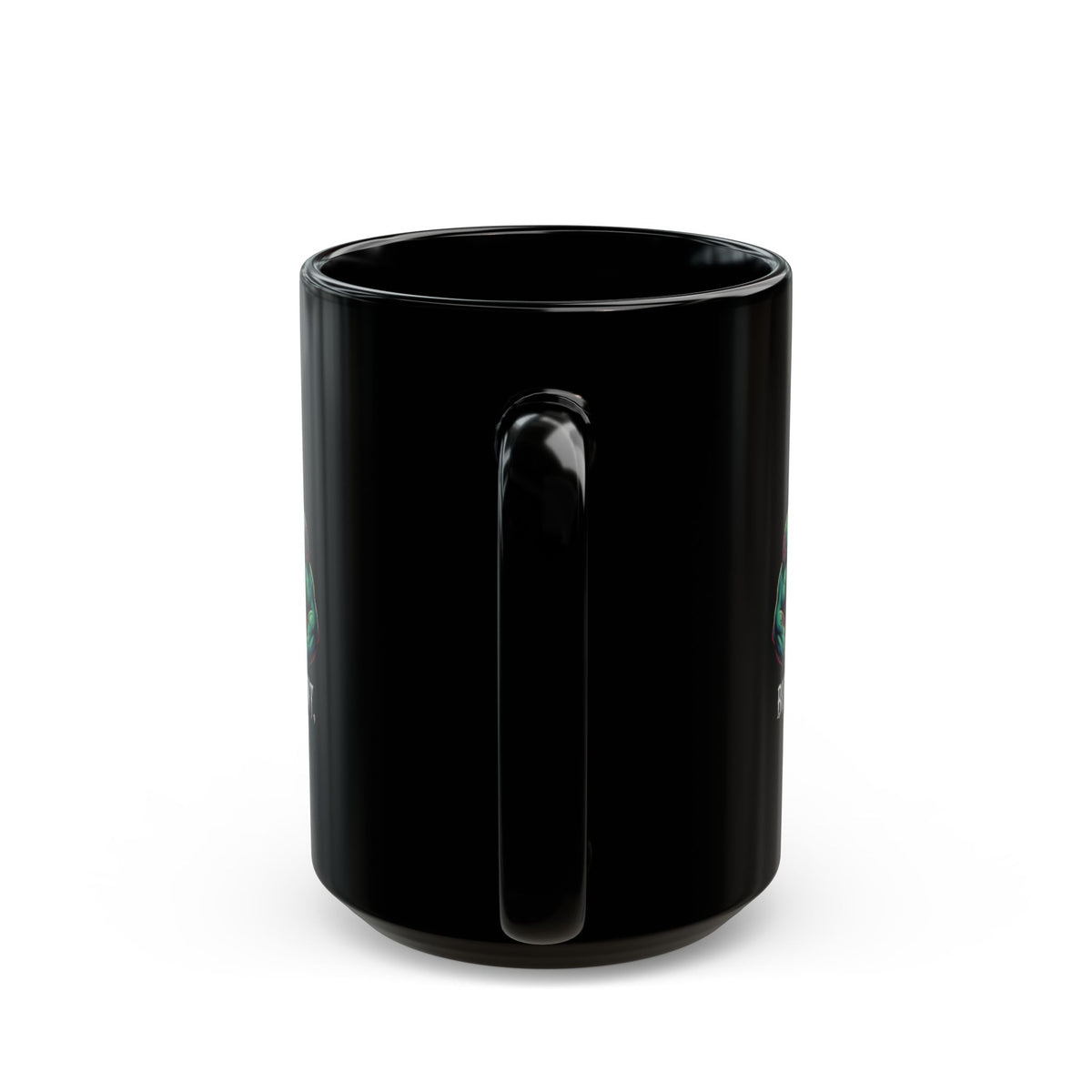 "Built Different" Black Ceramic Mug