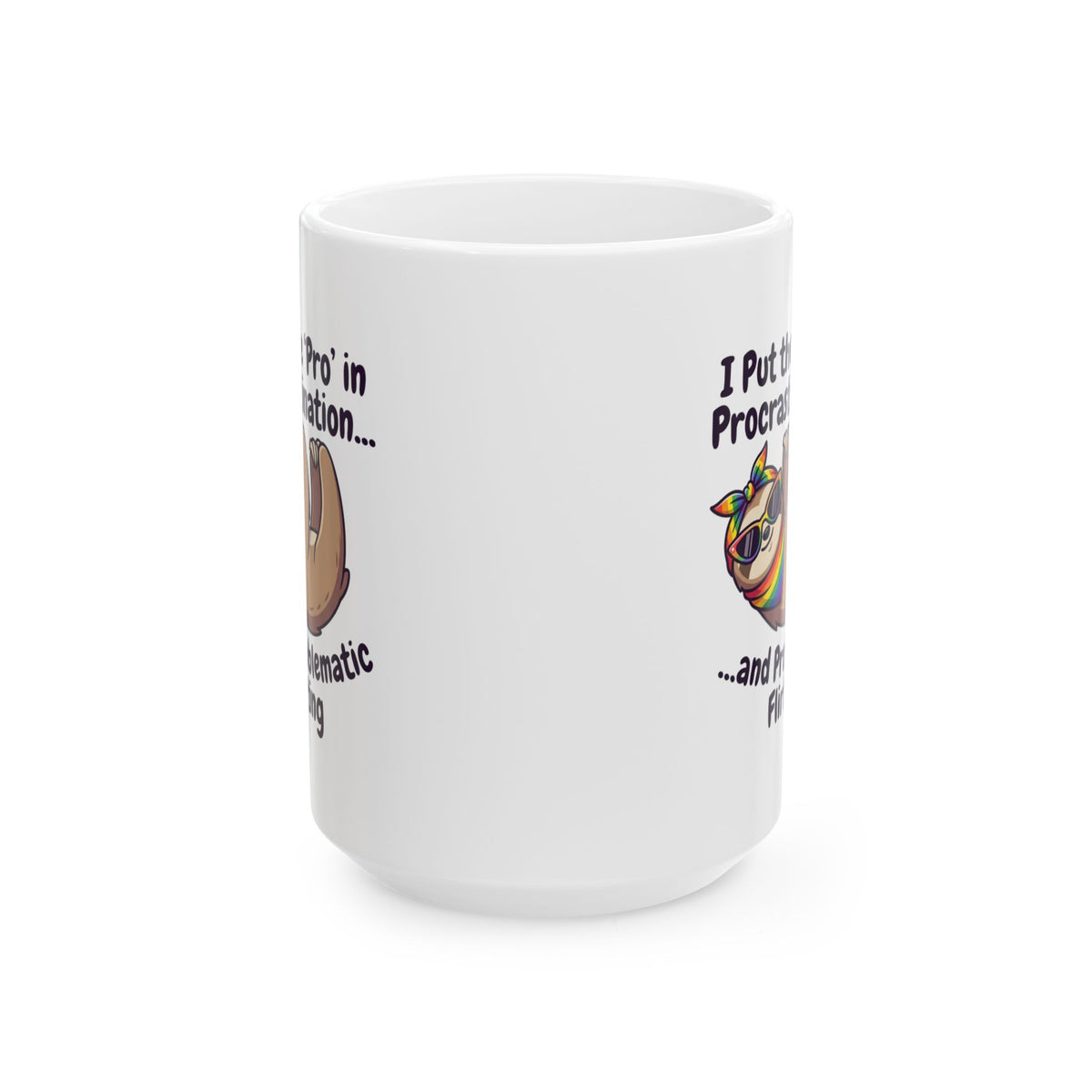 "Pro in Problematic Flirting" White Ceramic Mug