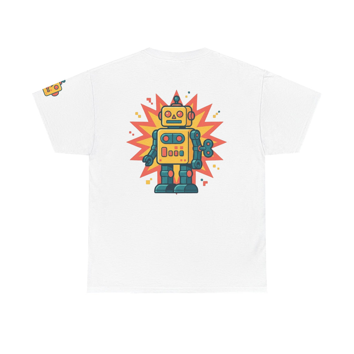 Color: White | Toy Robot Premium Graphic Tee
