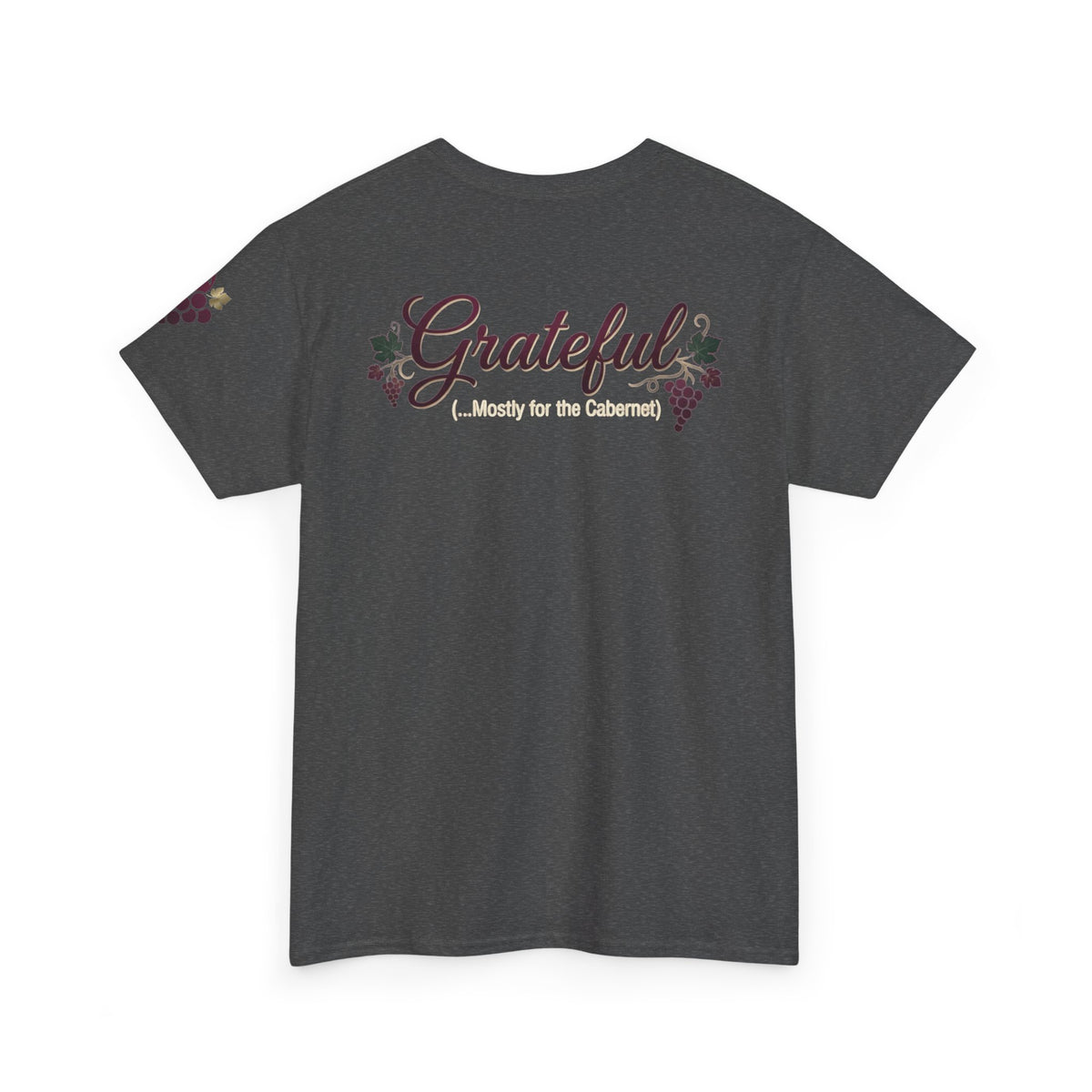 "Grateful for the Carbernet" Premium Graphic Tee