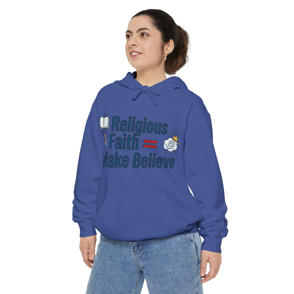 Make Believe Club Member | Garment-Dyed Hoodie — AttitudeShirts