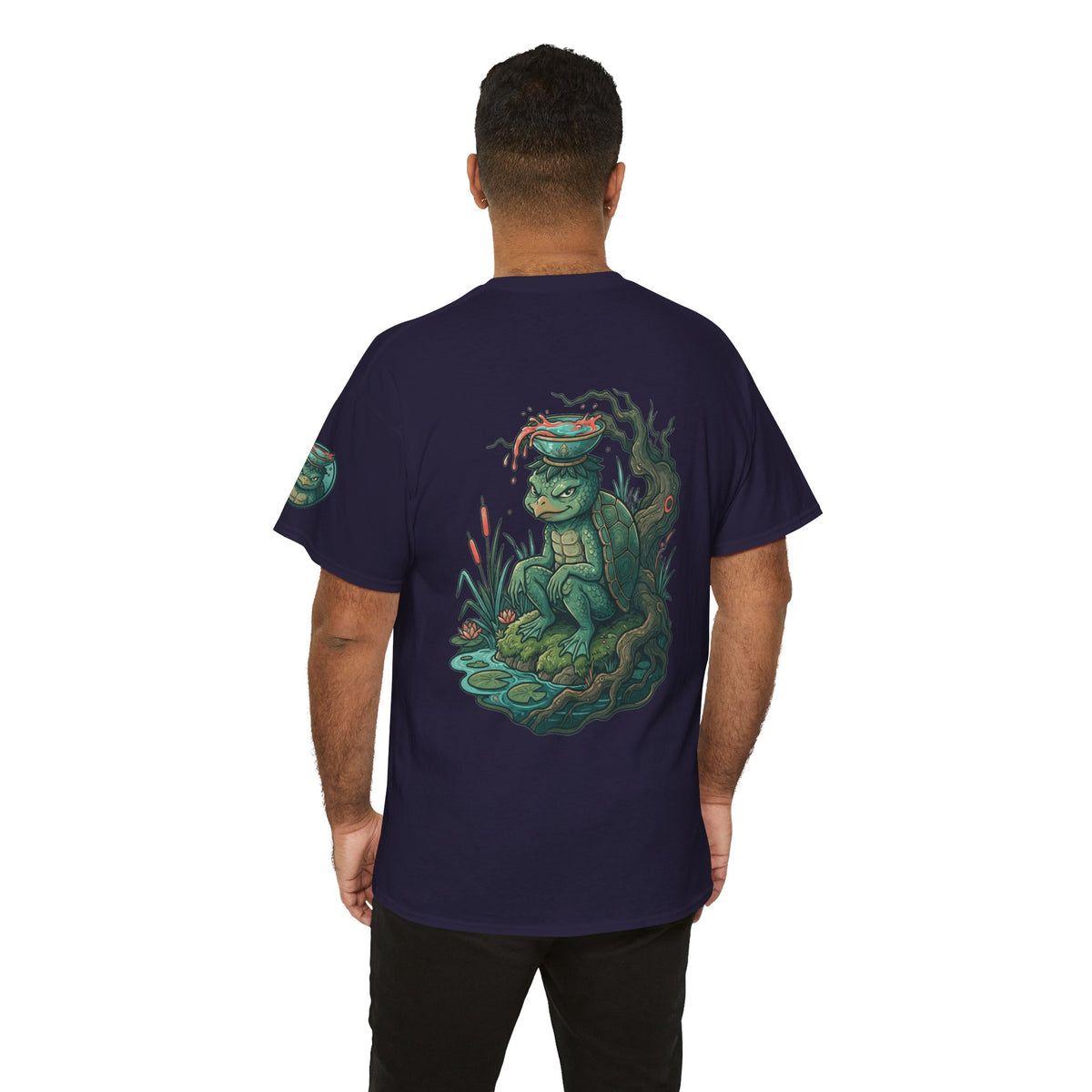 Color: Blackberry | Kappa (Japanese Folklore) Premium Graphic Tee
