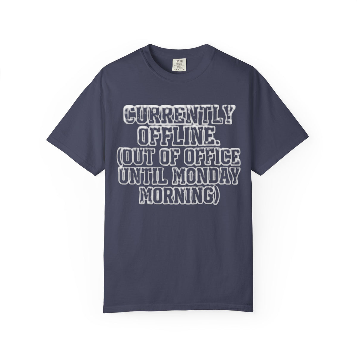 Color: Denim | Currently Offline Unisex Garment-Dyed Tee