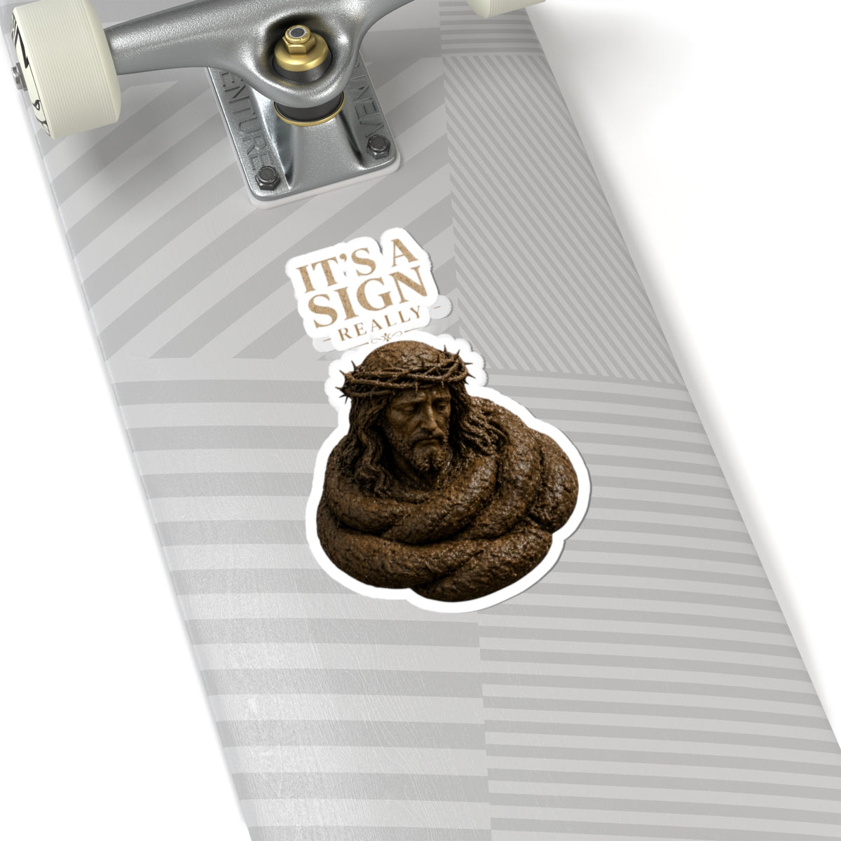 "Good Book Series It's a Sign - Really" Sticker — Main