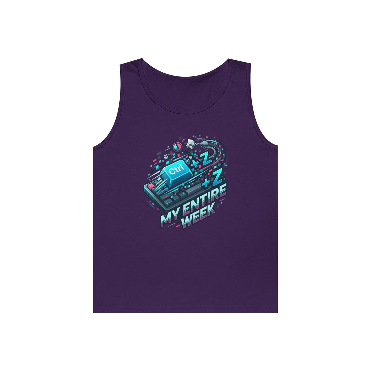 "CTRL Z My Entire Week" Tank Top