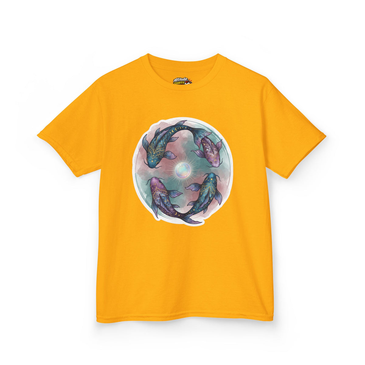 "Pisces The Infinite Fish" Kids Tee