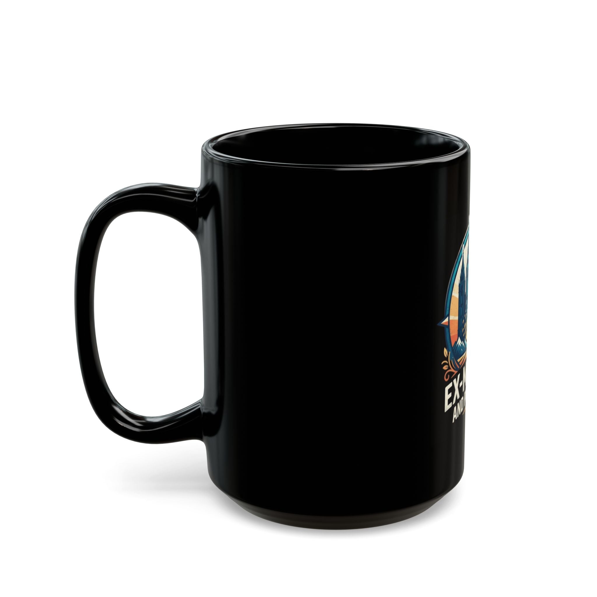 "Ex Mormon" Black Ceramic Mug