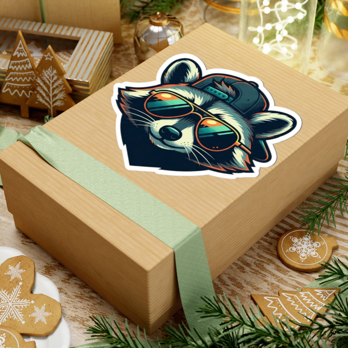 "Raccoon Energy" Sticker