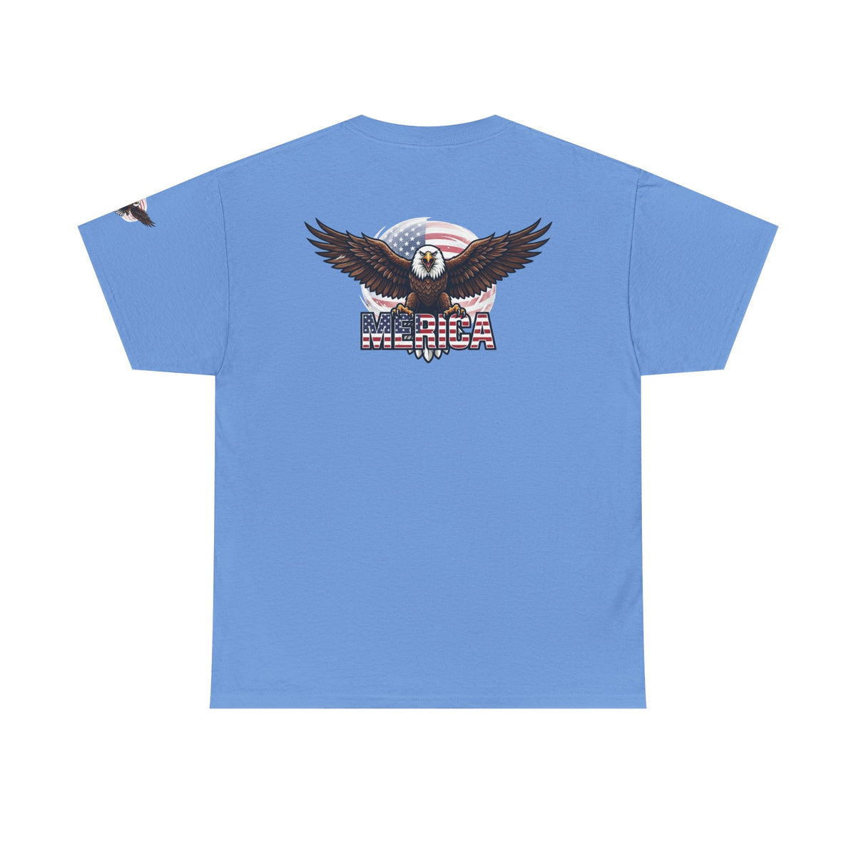 Color: Carolina Blue | Merica Premium Graphic Tee