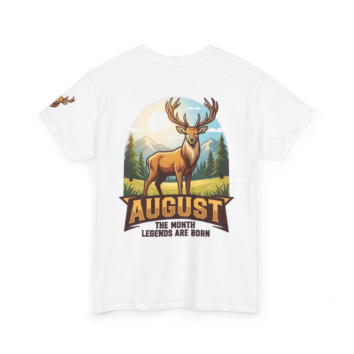 Color: White | August Legend Premium Graphic Tee