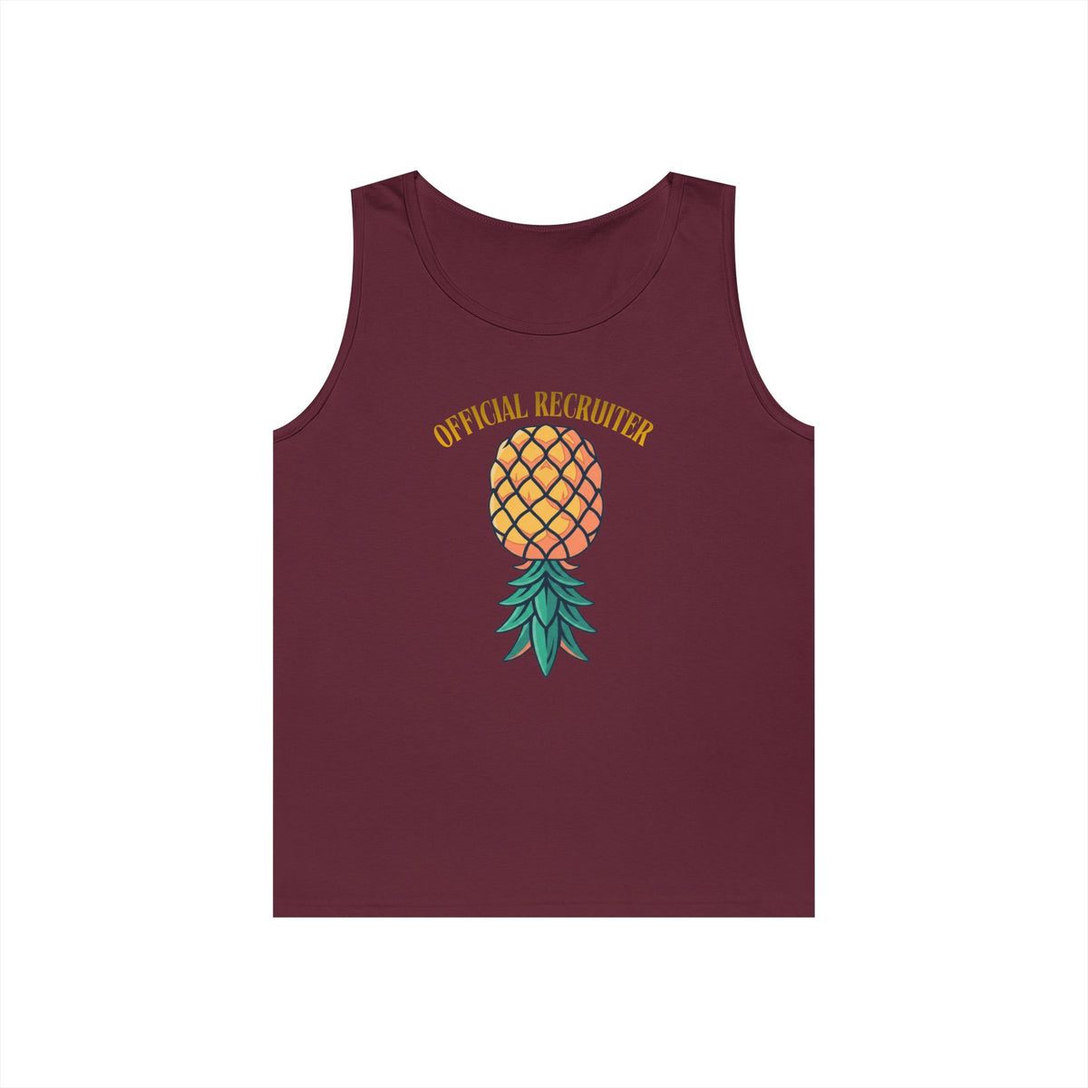 Color: Maroon | Official Recruiter Tank Top