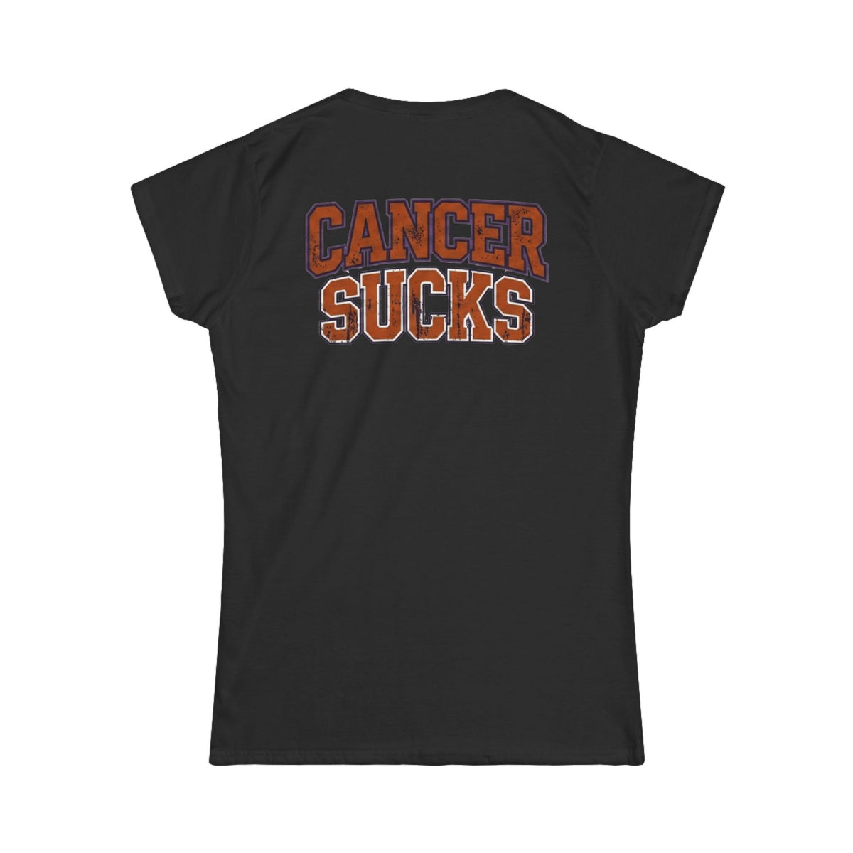 Color: Black | Yeah, Cancer Sucks | Women's Tee — AttitudeShirts
