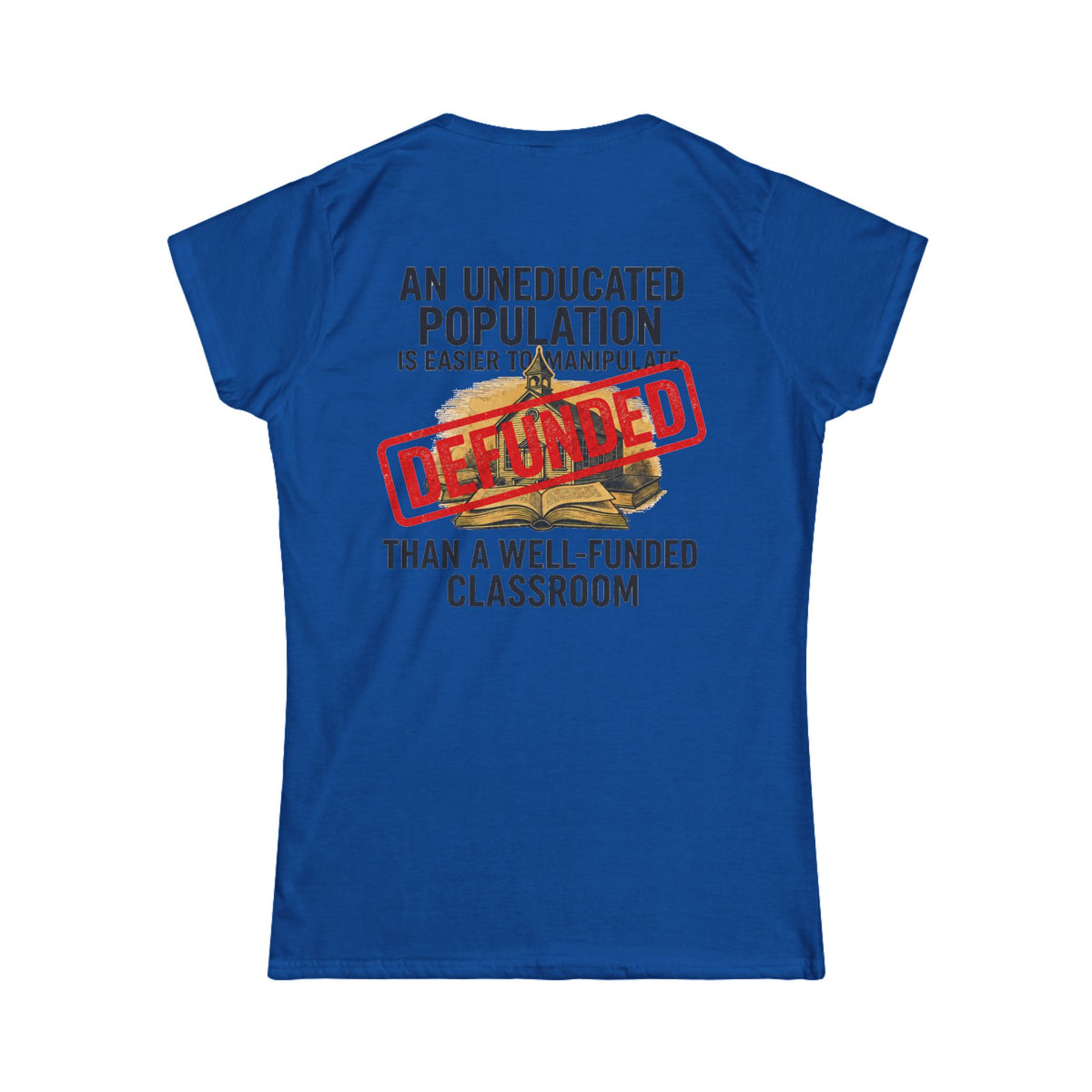 Color: Royal | Protest Series - Fund Public Schools Women's Tee