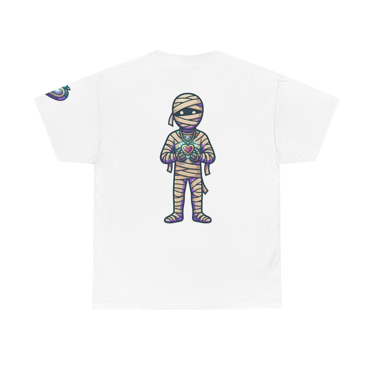 Color: White | Mummy Premium Graphic Tee