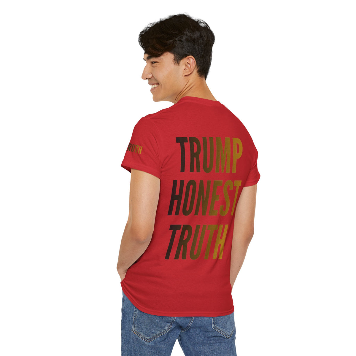 Color: Red | Trump Honest Truth Premium Graphic Tee