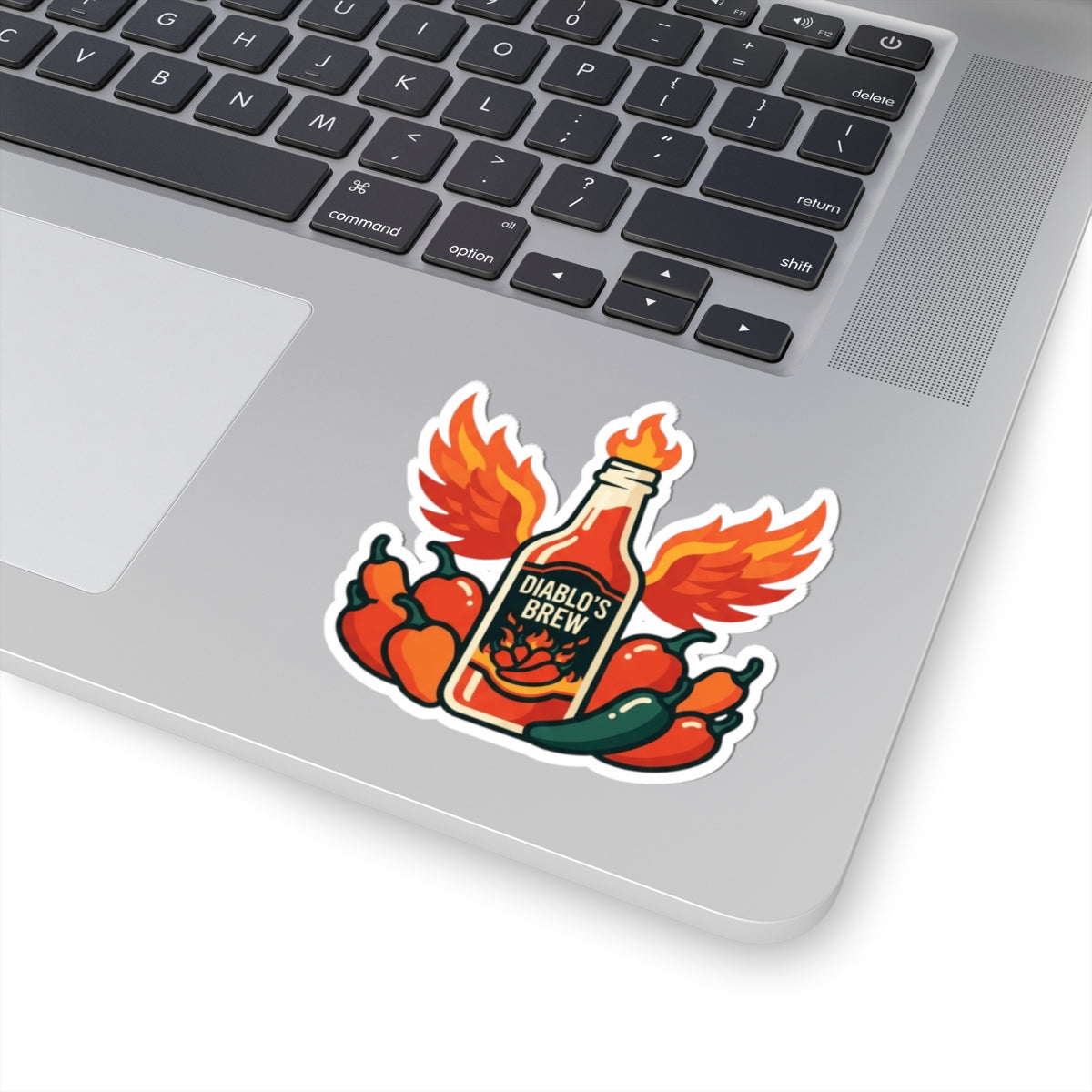 "Burns Coming Out" Sticker