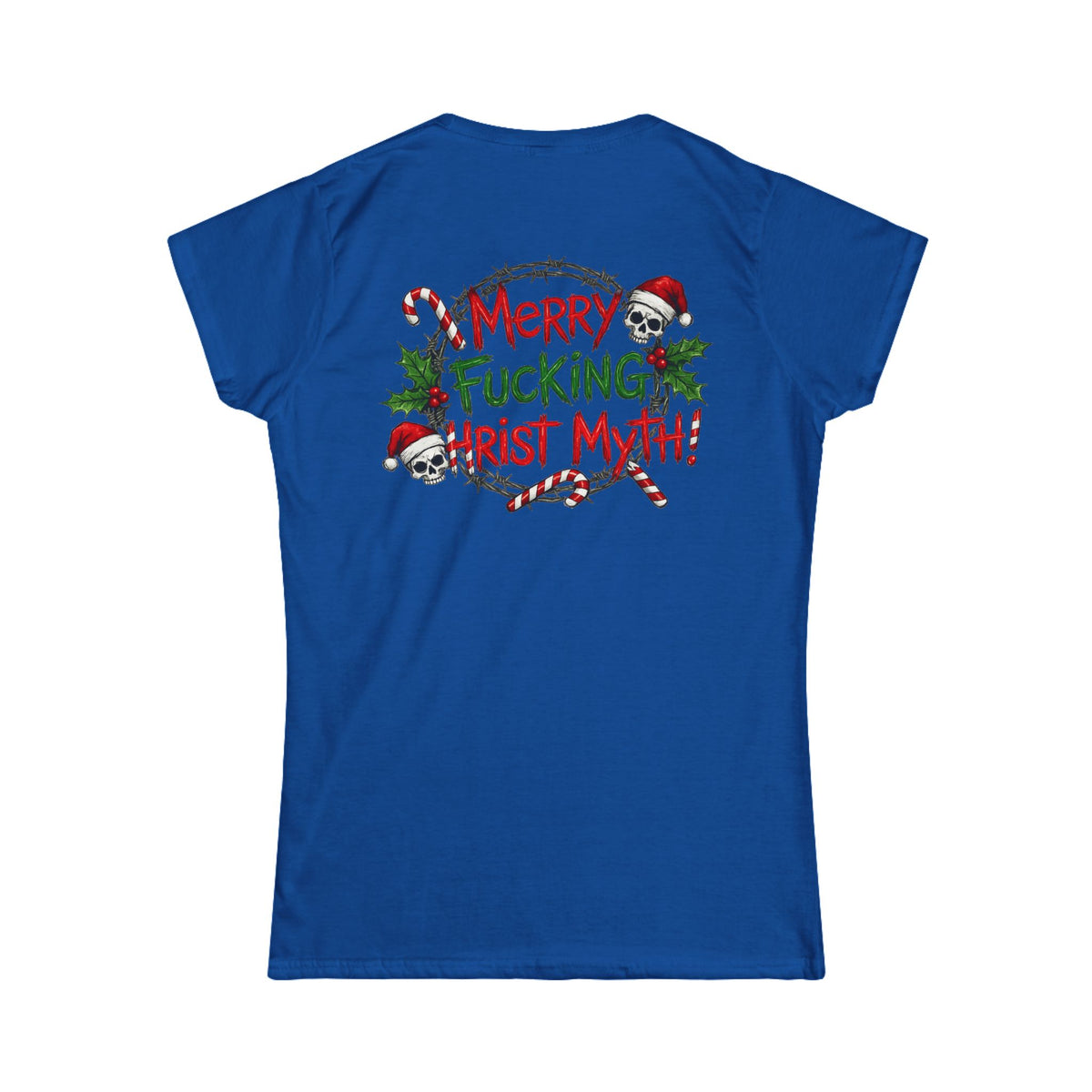 Color: Royal | MF Christ Myth Women's Tee