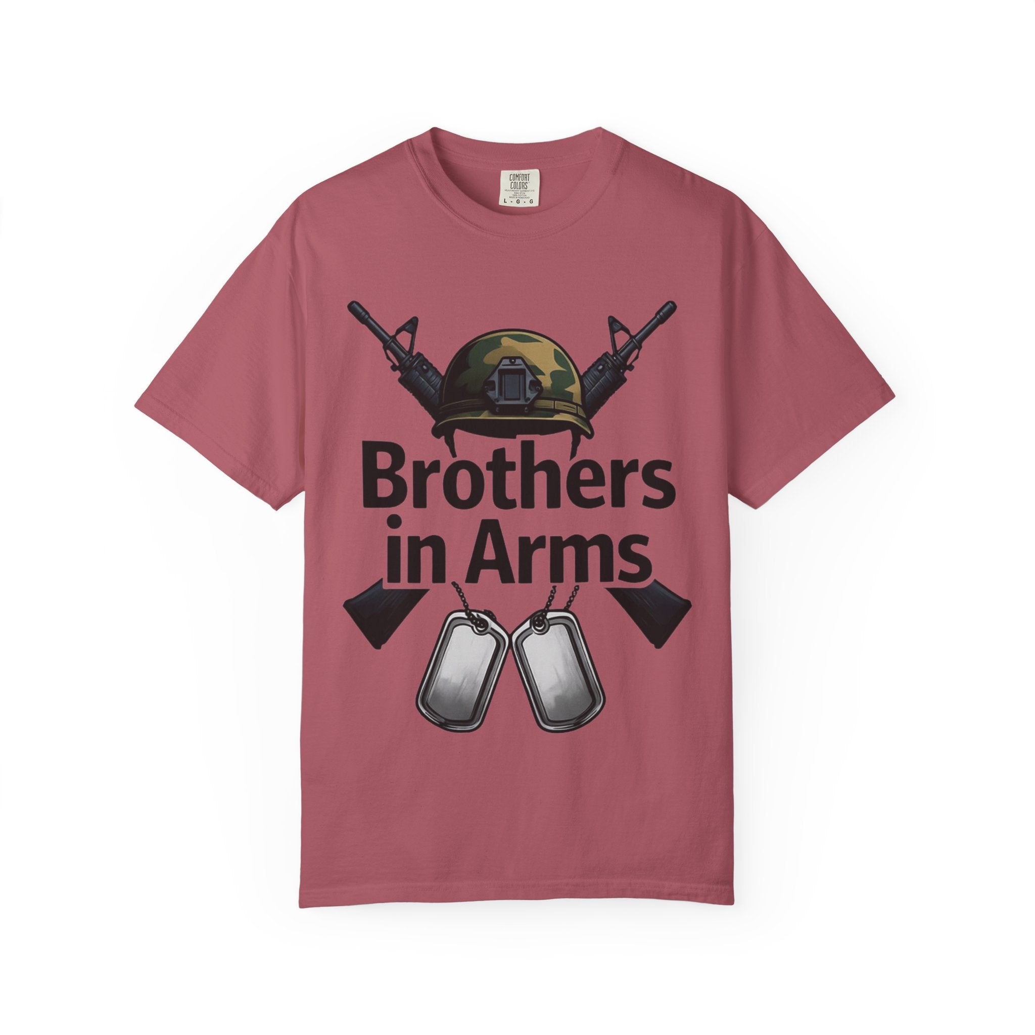 "Brothers in Arms" Unisex Garment-Dyed T-shirt