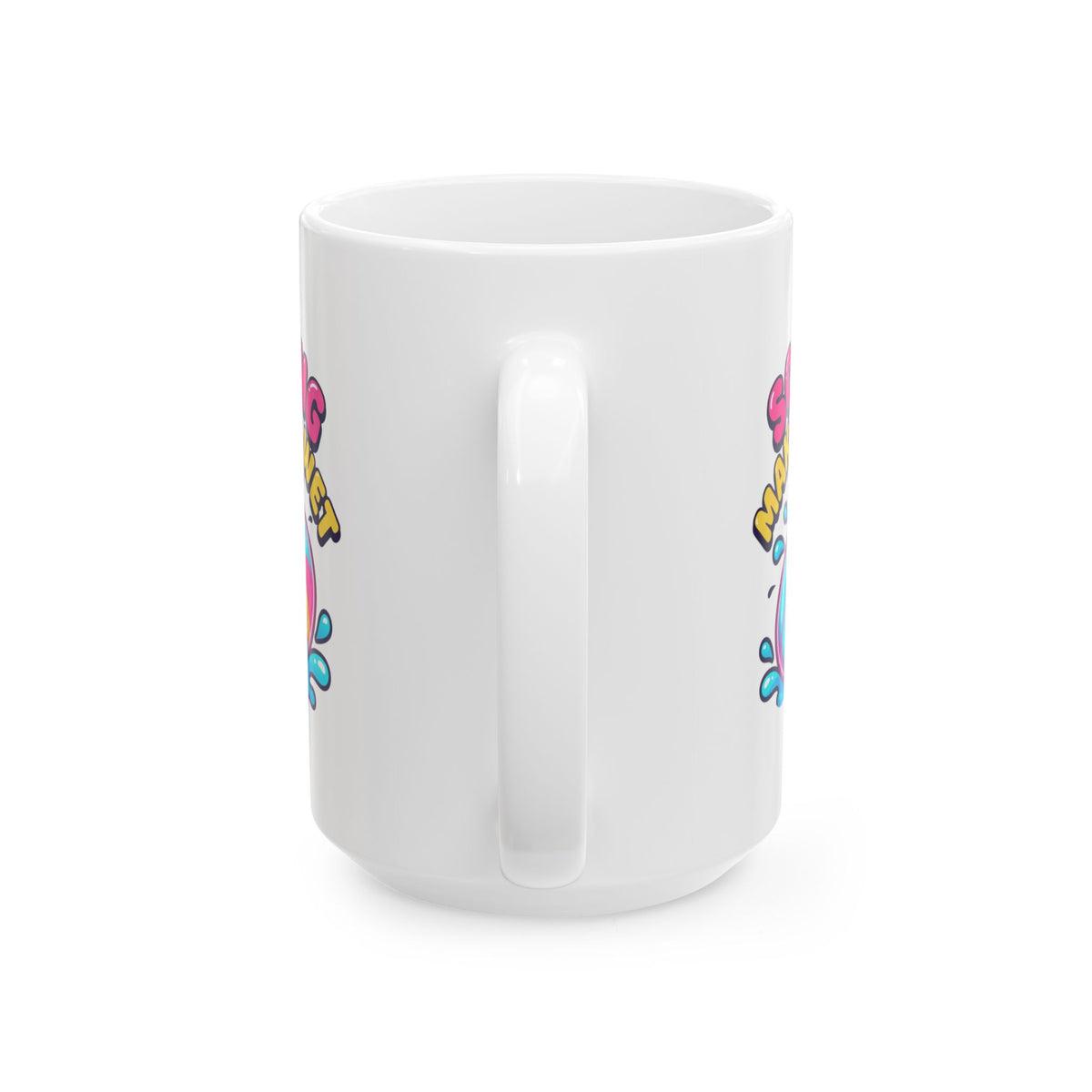 "Soaking Makes Me Wet" White Ceramic Mug