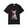 "You Are What You Eat - Cat 1" Unisex Garment-Dyed T-shirt