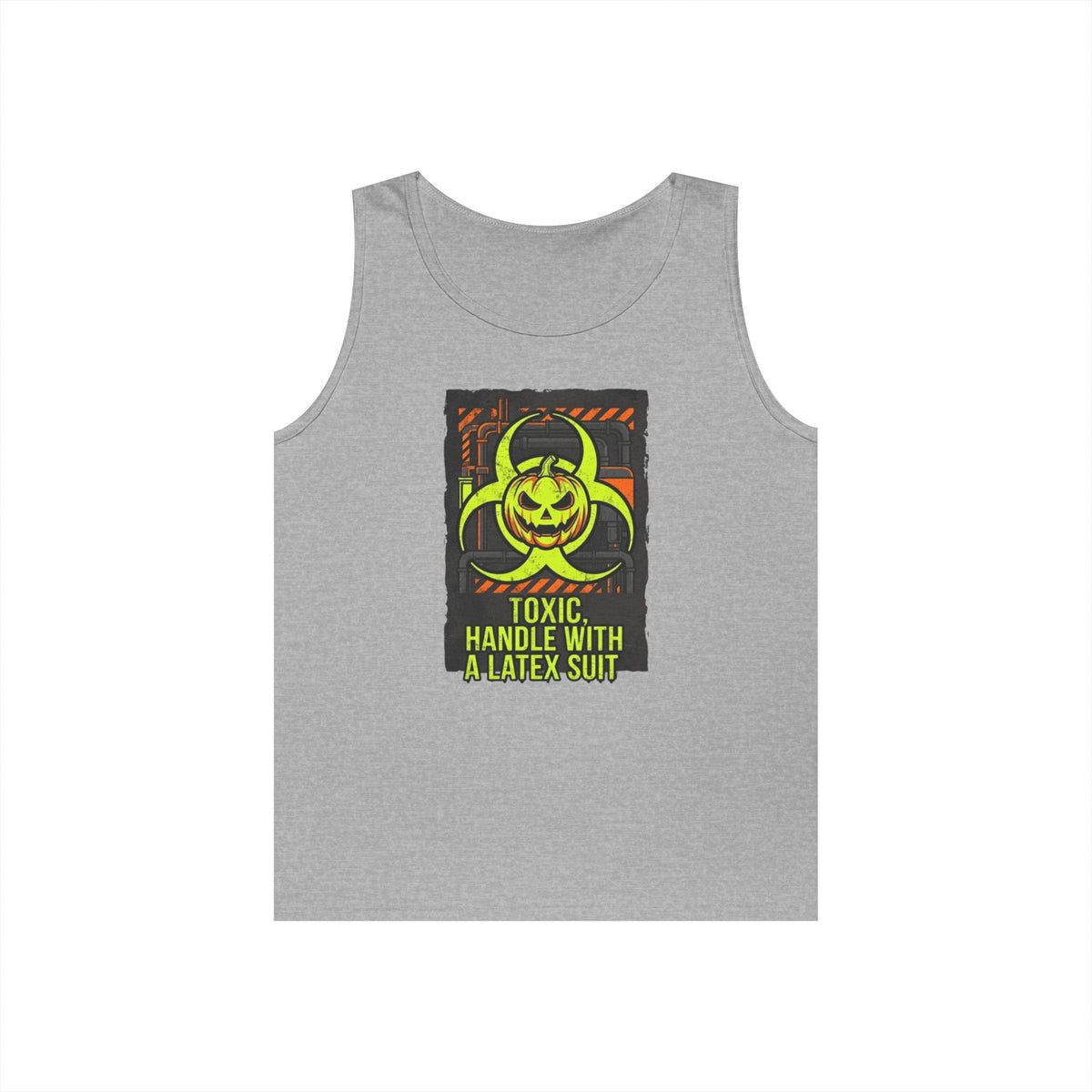 Color: Sport Grey | Toxic handle With Latex Tank Top