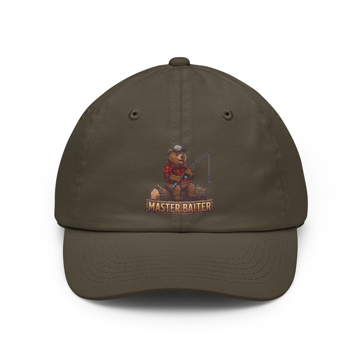 Color: Olive | Bear Master Baiter Dad Hat