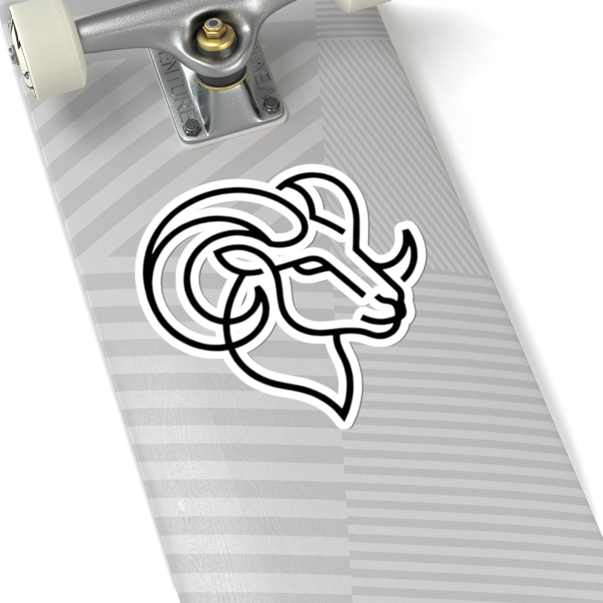 "Aries The Minimalist Ram" Sticker