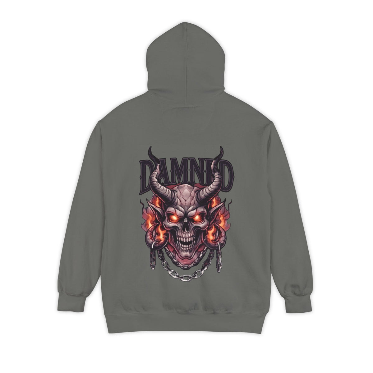 Color: Grey | Damned Garment-Dyed Hoodie