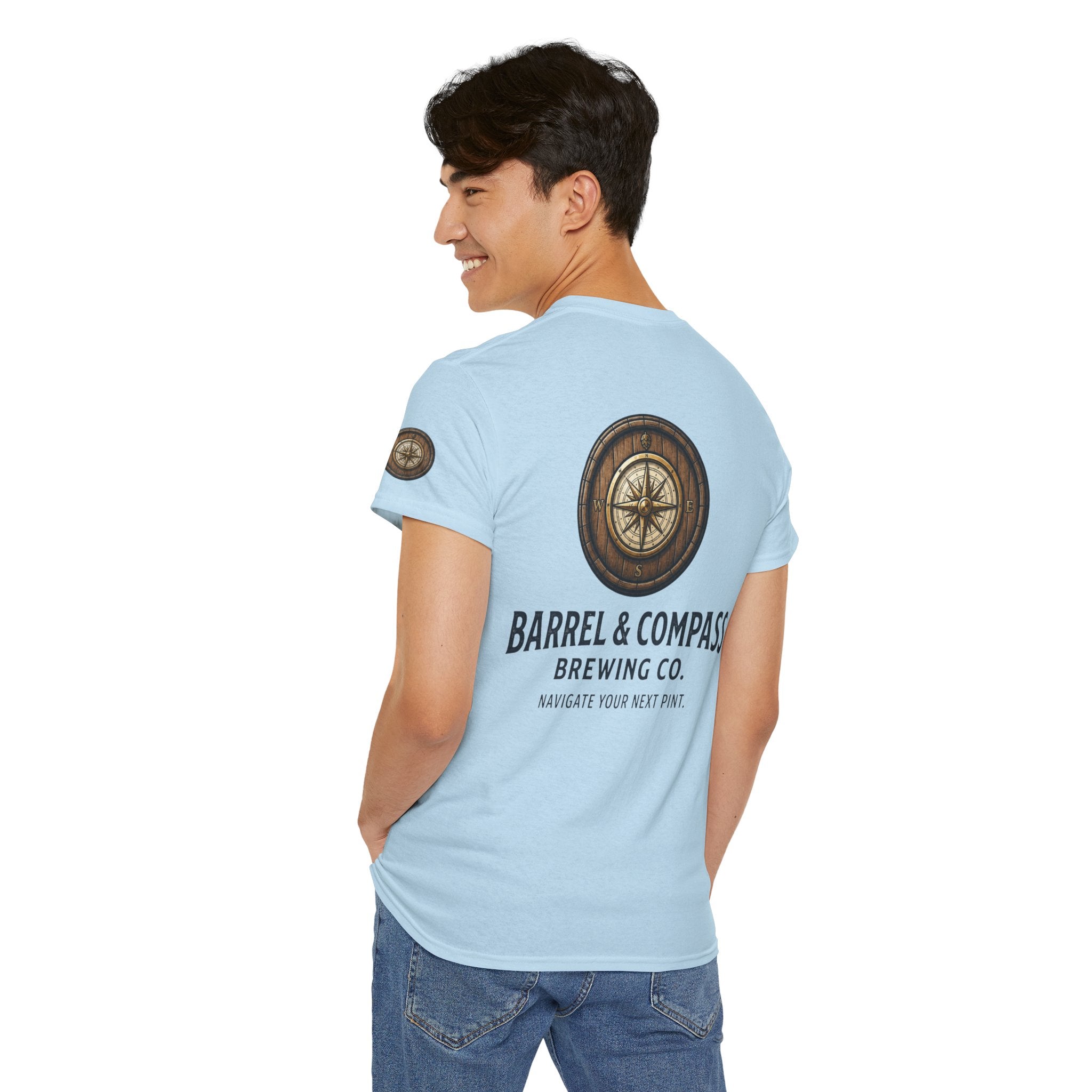 "Barrel & Compass Brewing" Premium Graphic Tee