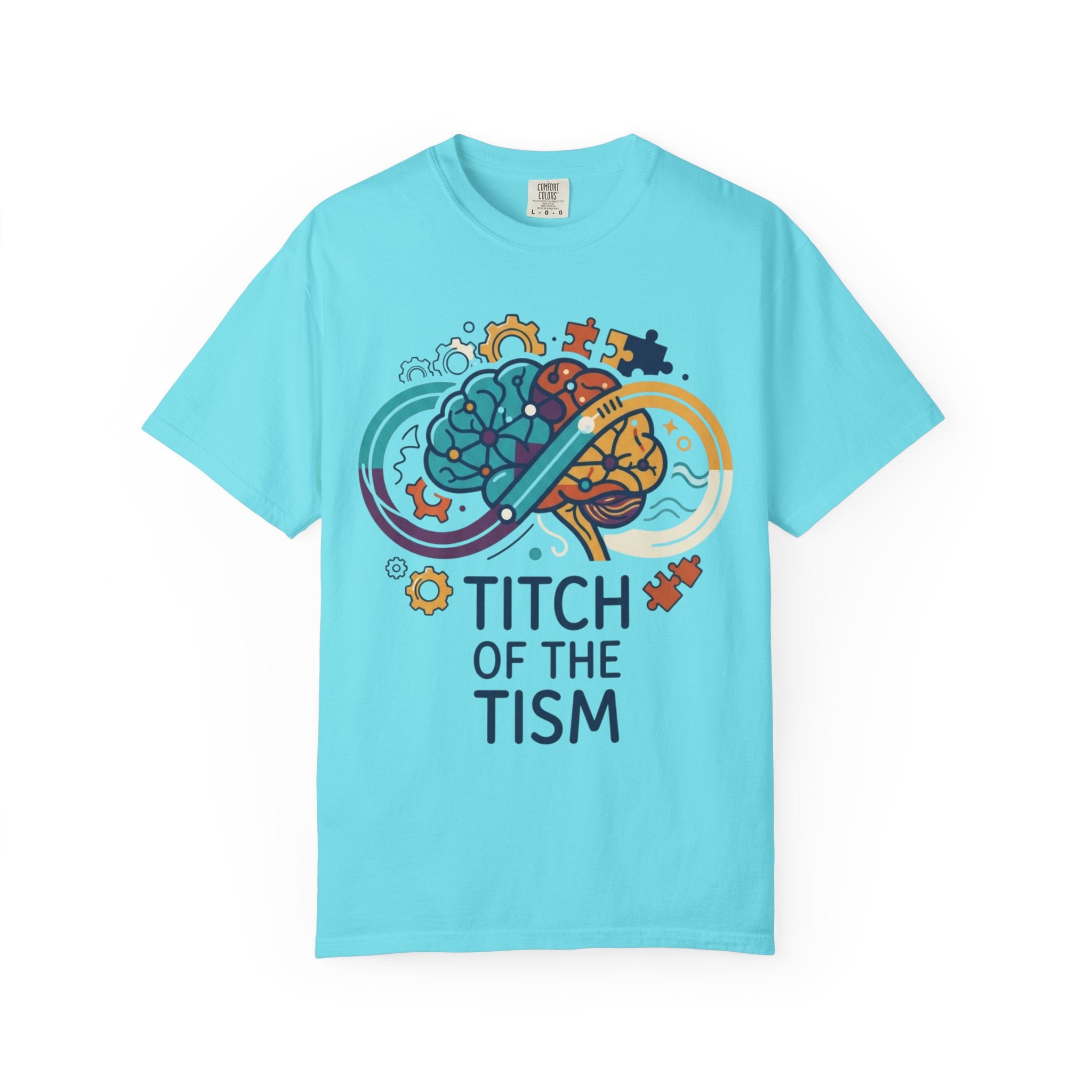 "Titch of the Tism" Unisex Garment-Dyed Tee