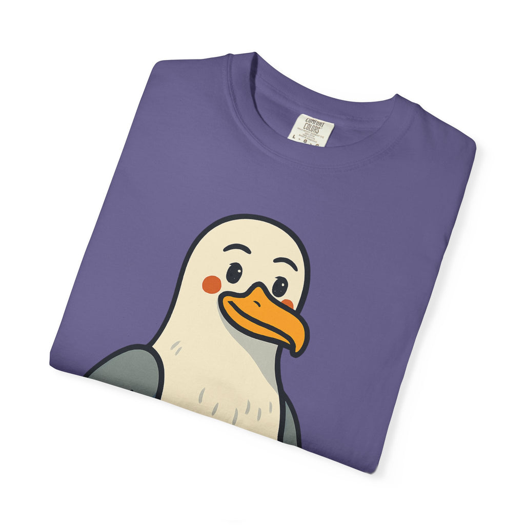 "Utah Seagull - When One Wife Isn't Enough" Unisex Garment-Dyed T-shirt