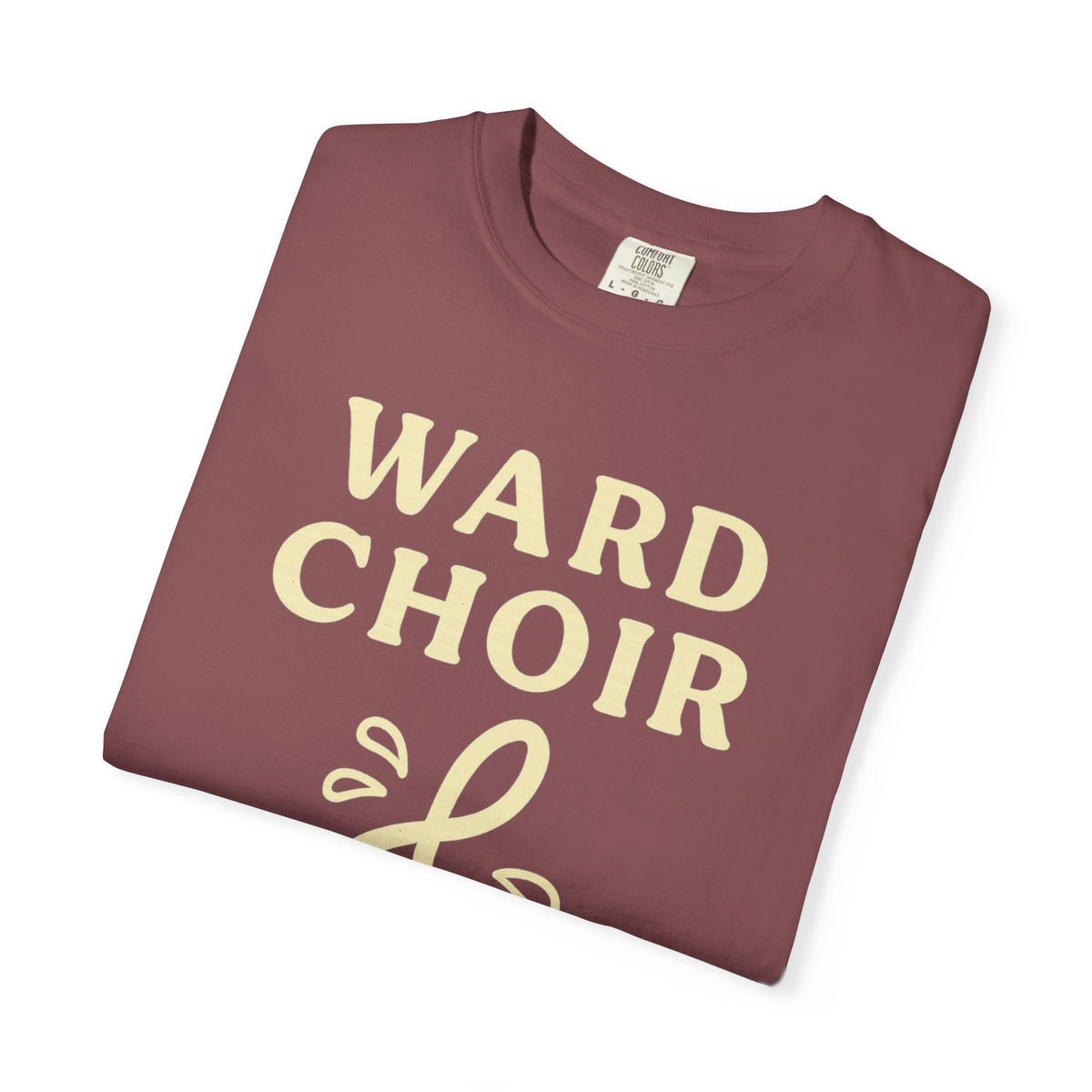Color: Brick | Ward Choir Survivor Unisex Garment-Dyed T-shirt