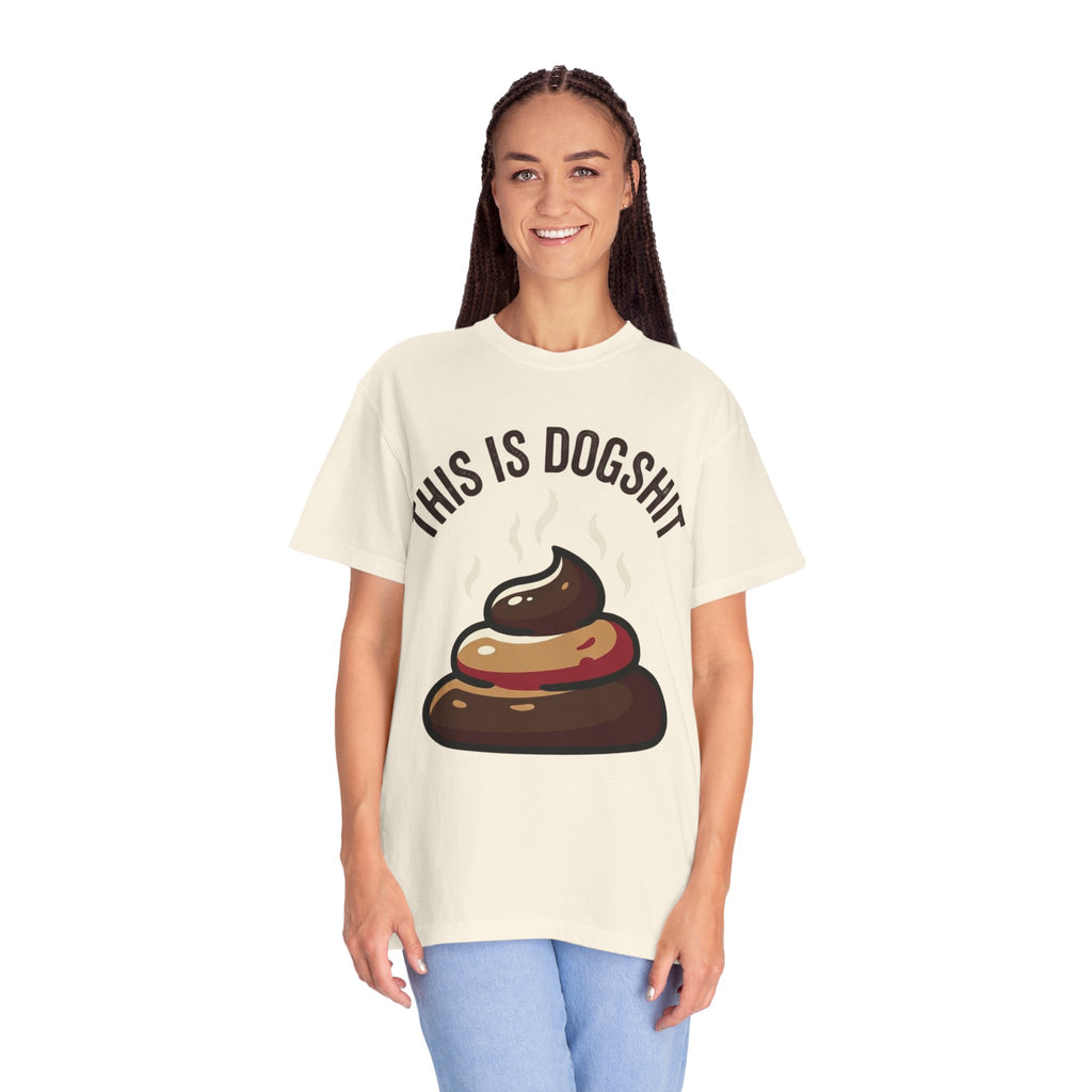 "This is Dogshit" Unisex Garment-Dyed Tee