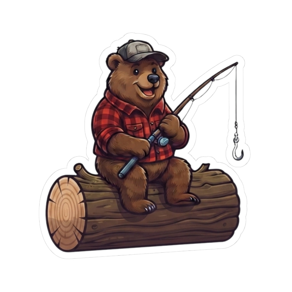 "Bear Master Baiter" Sticker