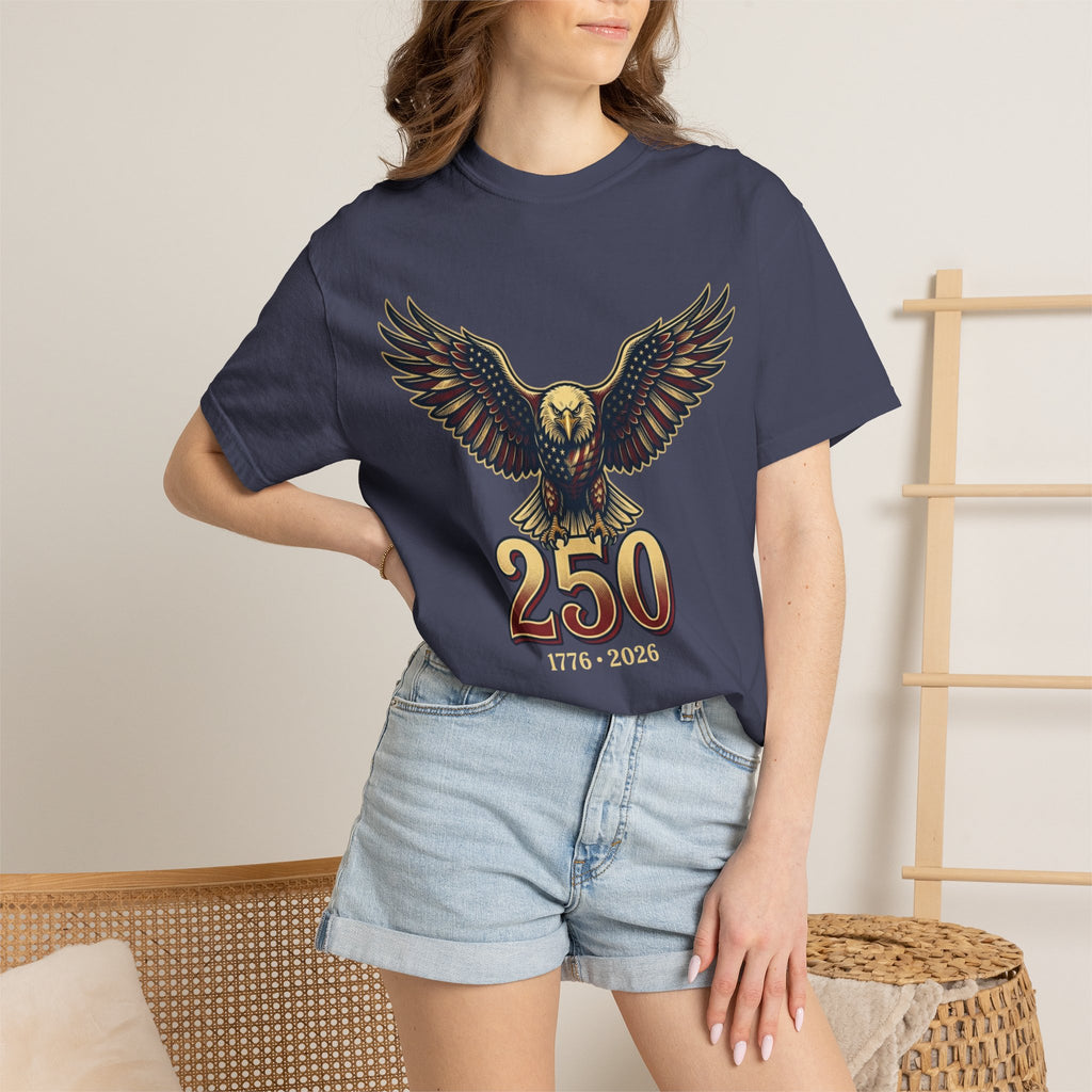 "USA Eagle 250 Years" Unisex Garment-Dyed Tee