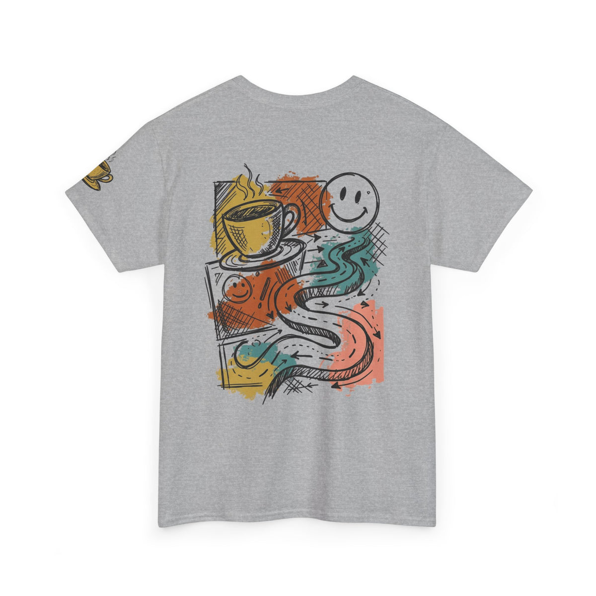 "Happy Coffee" Premium Graphic Tee