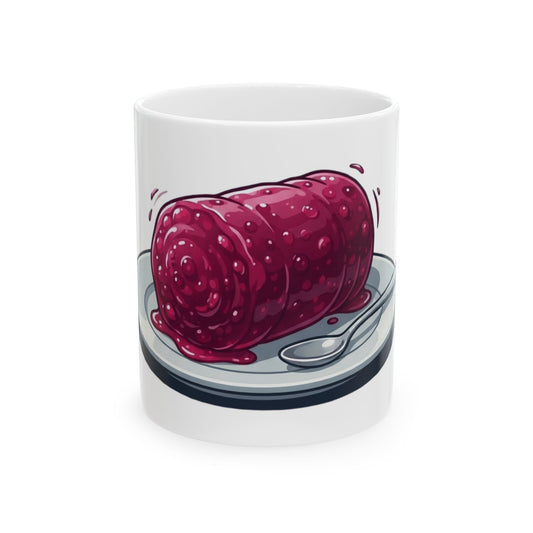 "Yes It's From A Can" White Ceramic Mug — Graphic